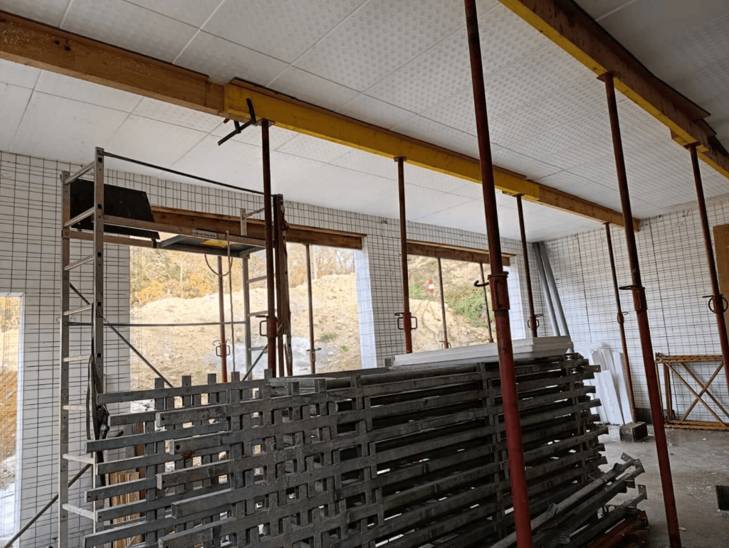 etayage-plancher-construction-maison